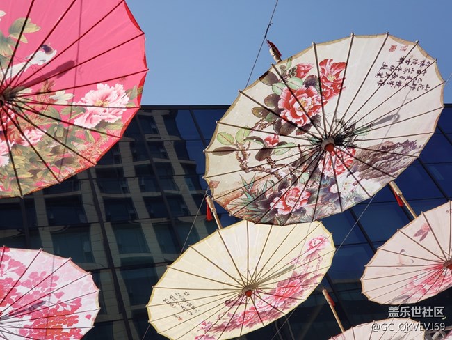 【身邊的建筑】+花傘與建筑