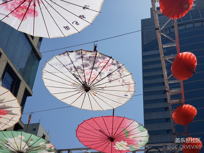【身邊的建筑】+花傘與建筑