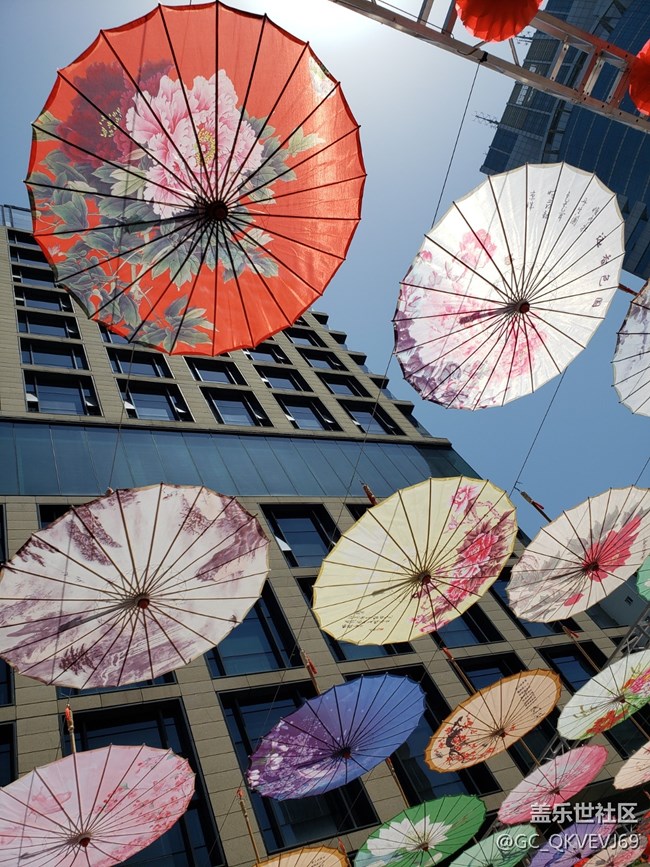 【身邊的建筑】+花傘與建筑