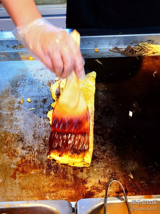 【探秘美食】+烤冷面