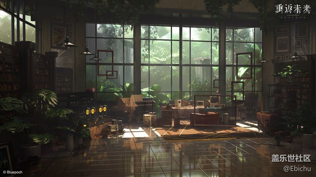 有玩<重返未來(lái)1999>的么, 游戲美術(shù)大家覺(jué)得怎么樣?