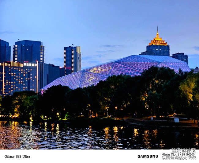【渾河的夜景呀】三星手機(jī)拍夜景太強(qiáng)大了