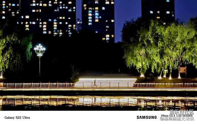 【渾河的夜景呀】三星手機(jī)拍夜景太強(qiáng)大了