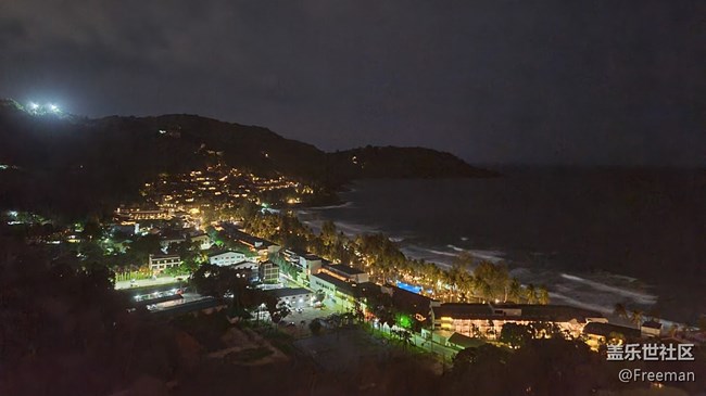 #歡樂(lè)時(shí)光—欣賞海邊夜景