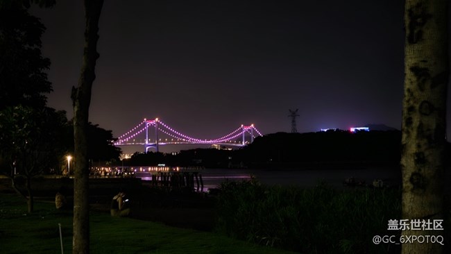[沿途美景]海滄灣公園的夜