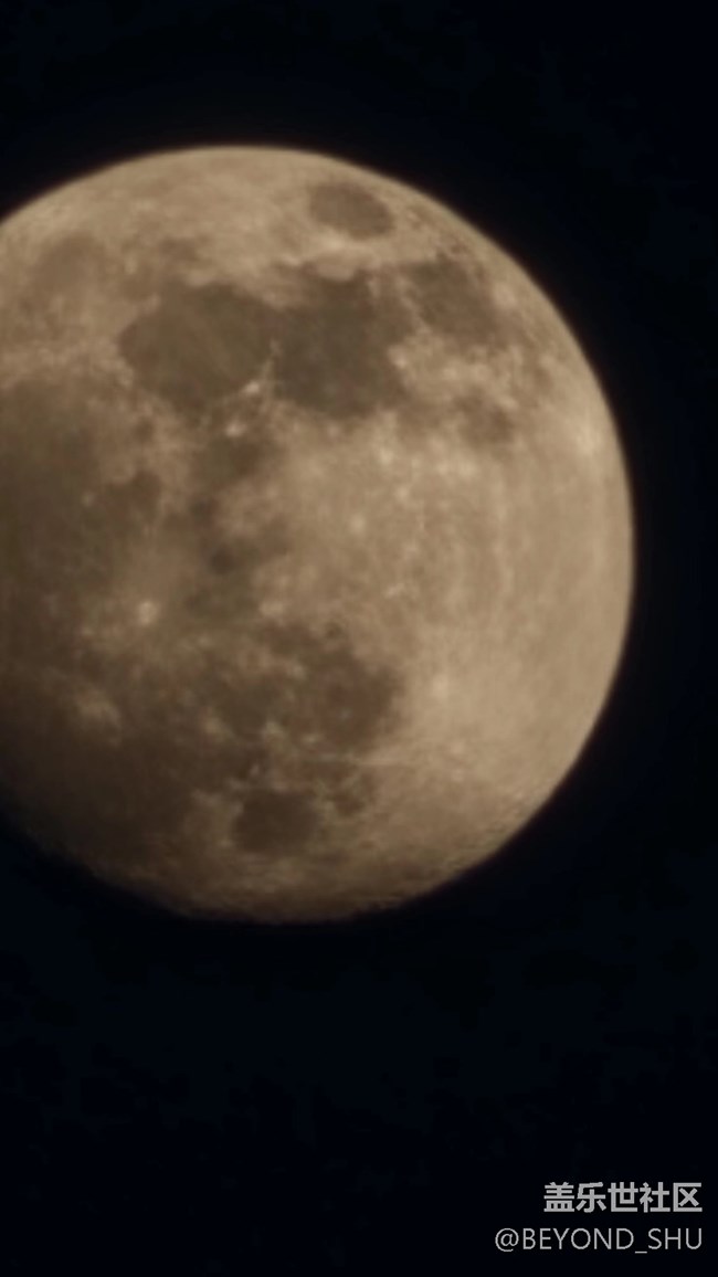 S23 U全程手持拍月亮