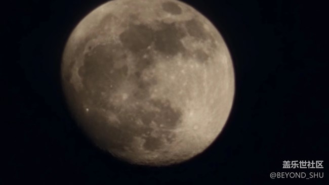 S23 U全程手持拍月亮