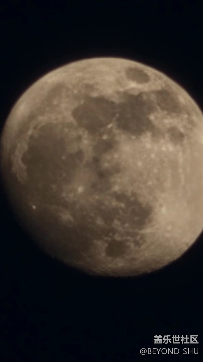 S23 U全程手持拍月亮