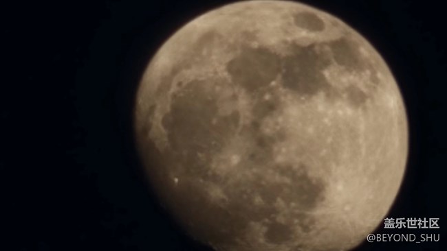 S23 U全程手持拍月亮