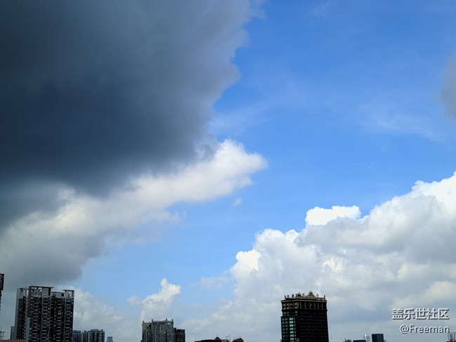 【我拍了拍夏天】天就黑了