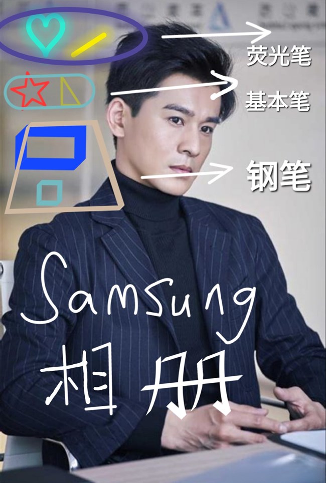 怎樣在相冊(cè)里通過手勢畫出規(guī)則圖形