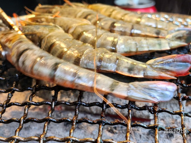#夏日美食——烤蝦