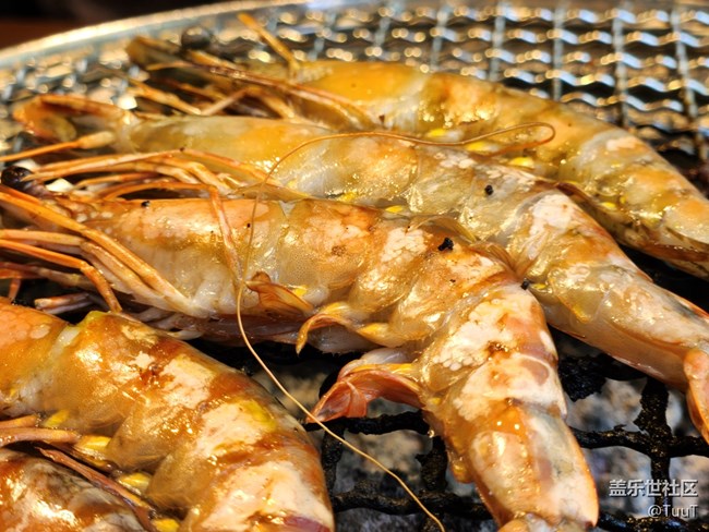 #夏日美食——烤蝦