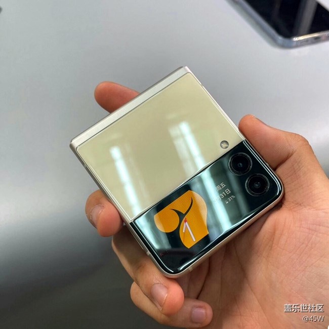 【尋找logo大挑戰(zhàn)】Z Flip3 | 月光香檳色