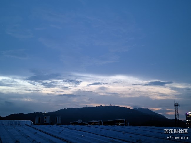 【記憶中的夏天】懷念那時(shí)候的晚霞