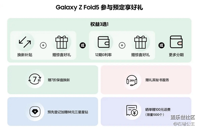 三星Galaxy Z Fold5 | Z Flip5新品上市 福利信息汇总