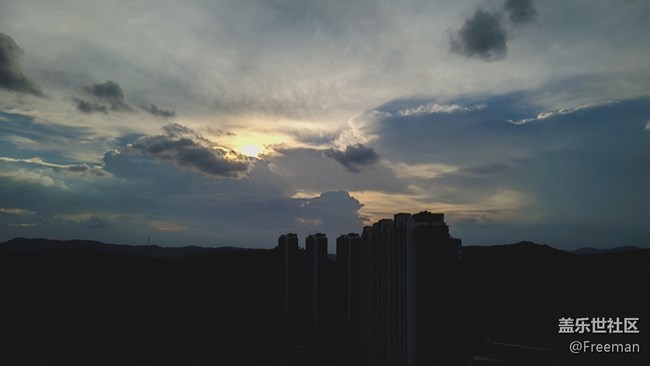 【捕捉夏日美好】養(yǎng)眼的夕陽