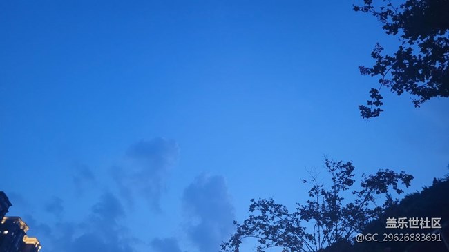 【那年初秋】天黑了