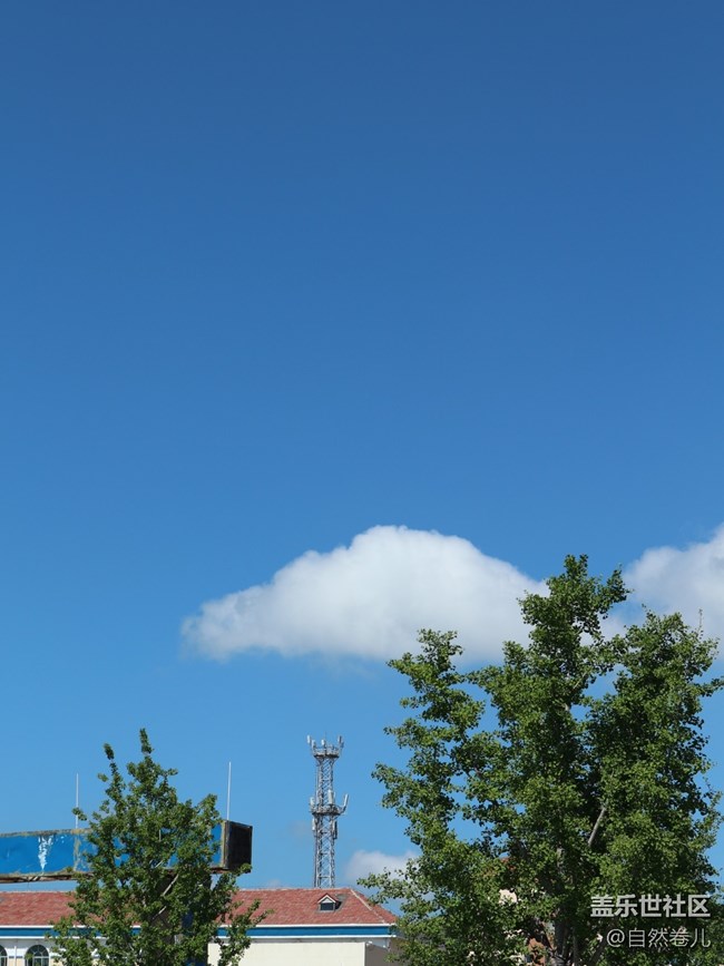 【捕捉夏日美好】昨日晴空