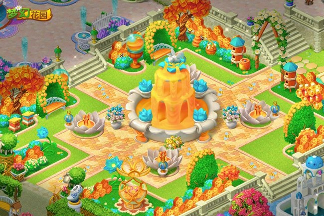 《夢(mèng)幻花園》【皮膚圖鑒】晴日催花暖，蜂兒釀蜜忙