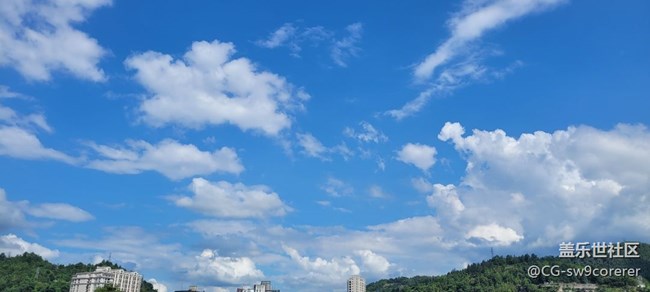 【那年初秋】藍(lán)天白云