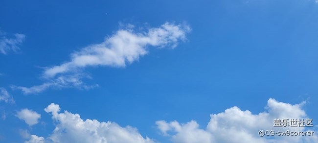 【那年初秋】藍(lán)天白云