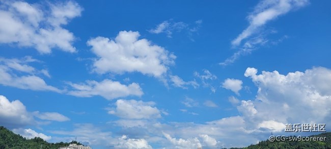 【那年初秋】藍(lán)天白云