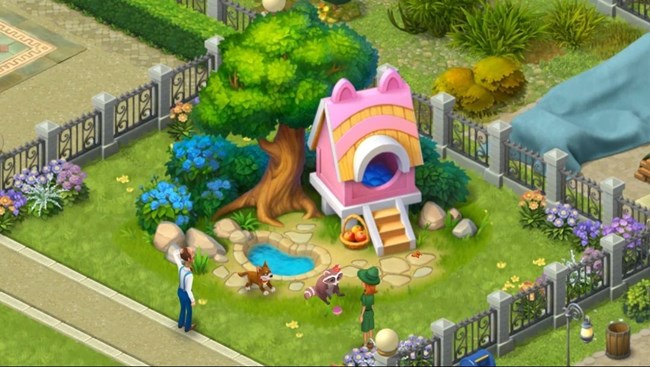 《夢幻花園》【皮膚介紹】0距離參觀浣熊小屋