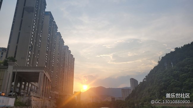 【夏日炎炎】夕陽