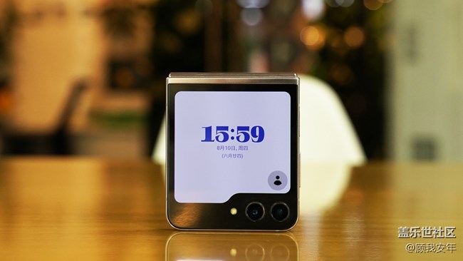 Galaxy Z Flip5大視野智能外屏體驗——外屏壁紙設(shè)置篇
