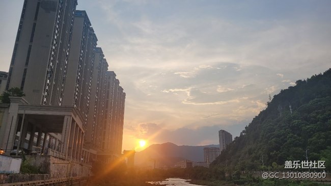 【夏日炎炎】夕陽