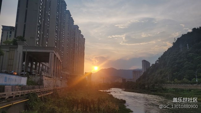 【夏日炎炎】夕陽