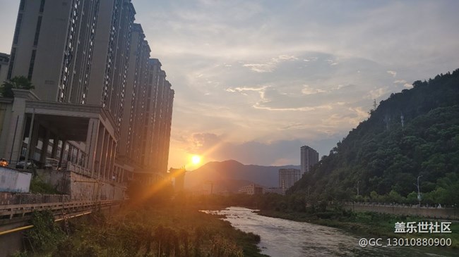 【夏日炎炎】夕陽