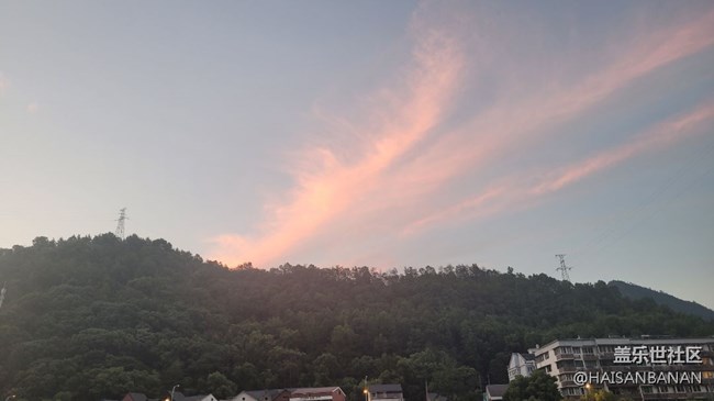 【那年初秋】晚霞