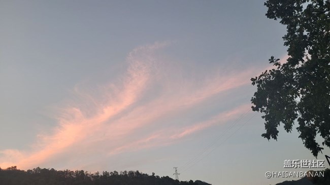 【那年初秋】晚霞