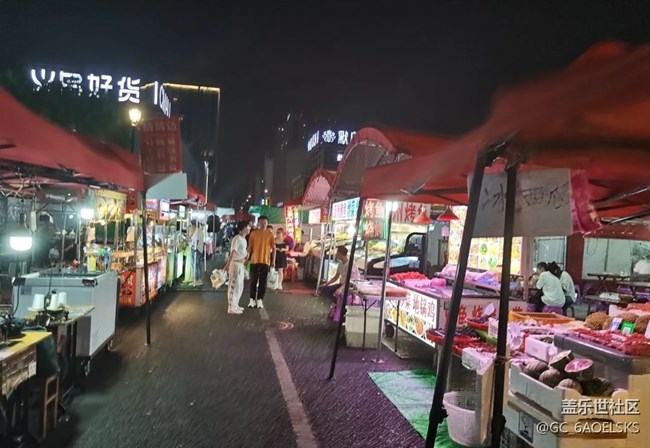 【街景】夜間集市