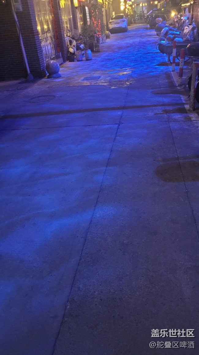 【夜景街頭】燈光