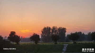 【最美初秋】+夕陽(yáng)西下