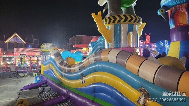 【夜景街頭】游樂場