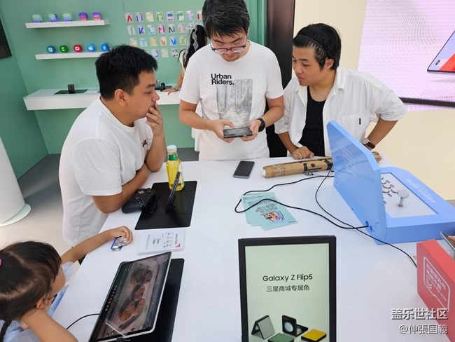 【三星折疊新品快閃店】回顧帖/品折疊五代，嘗韓國料理。