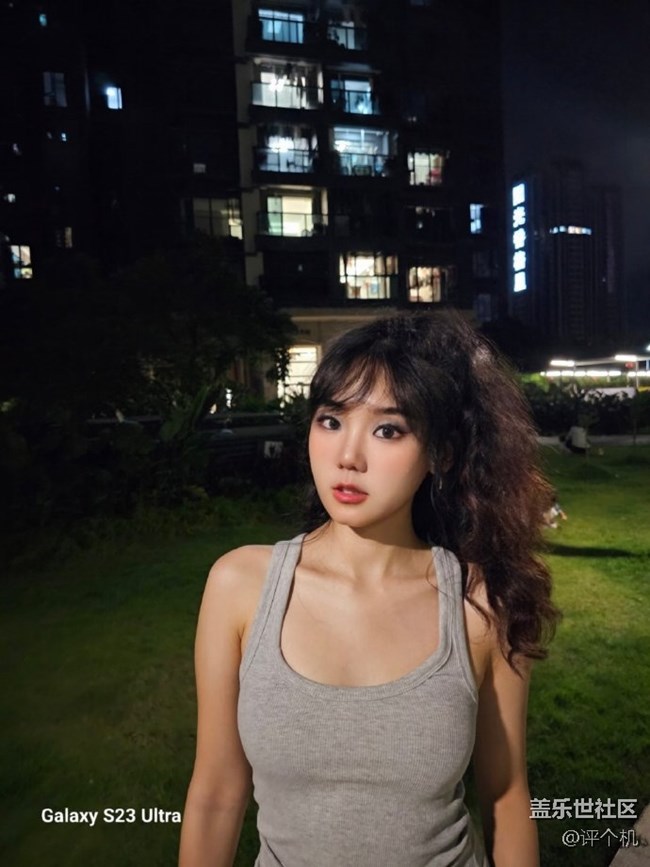 三星S23Ultra夜景人像