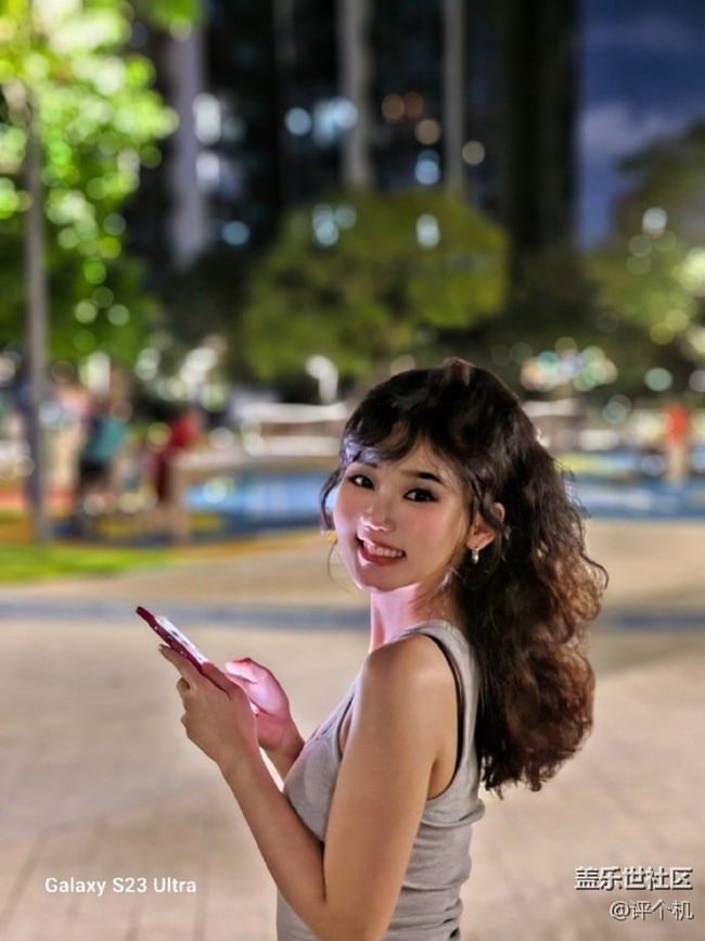 三星S23Ultra夜景人像