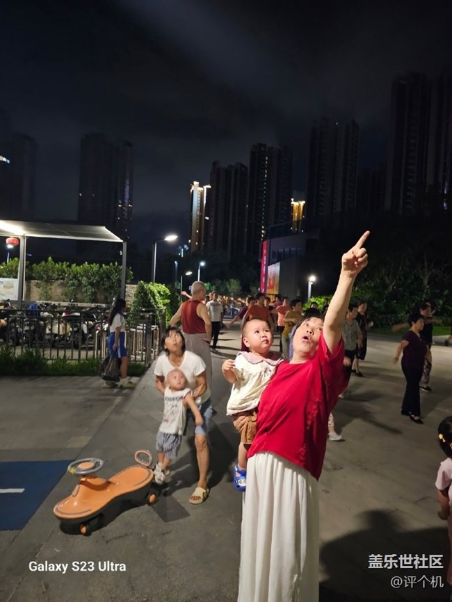 三星S23Ultra夜景人像