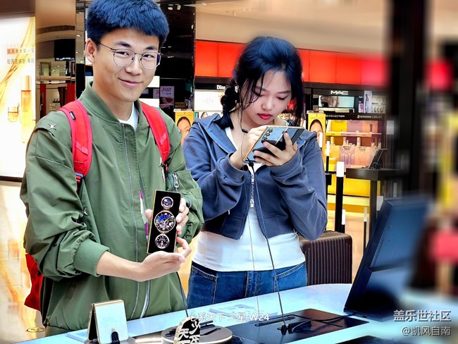 ?沈陽星部落心系天下三星W24系列快閃店回顧貼