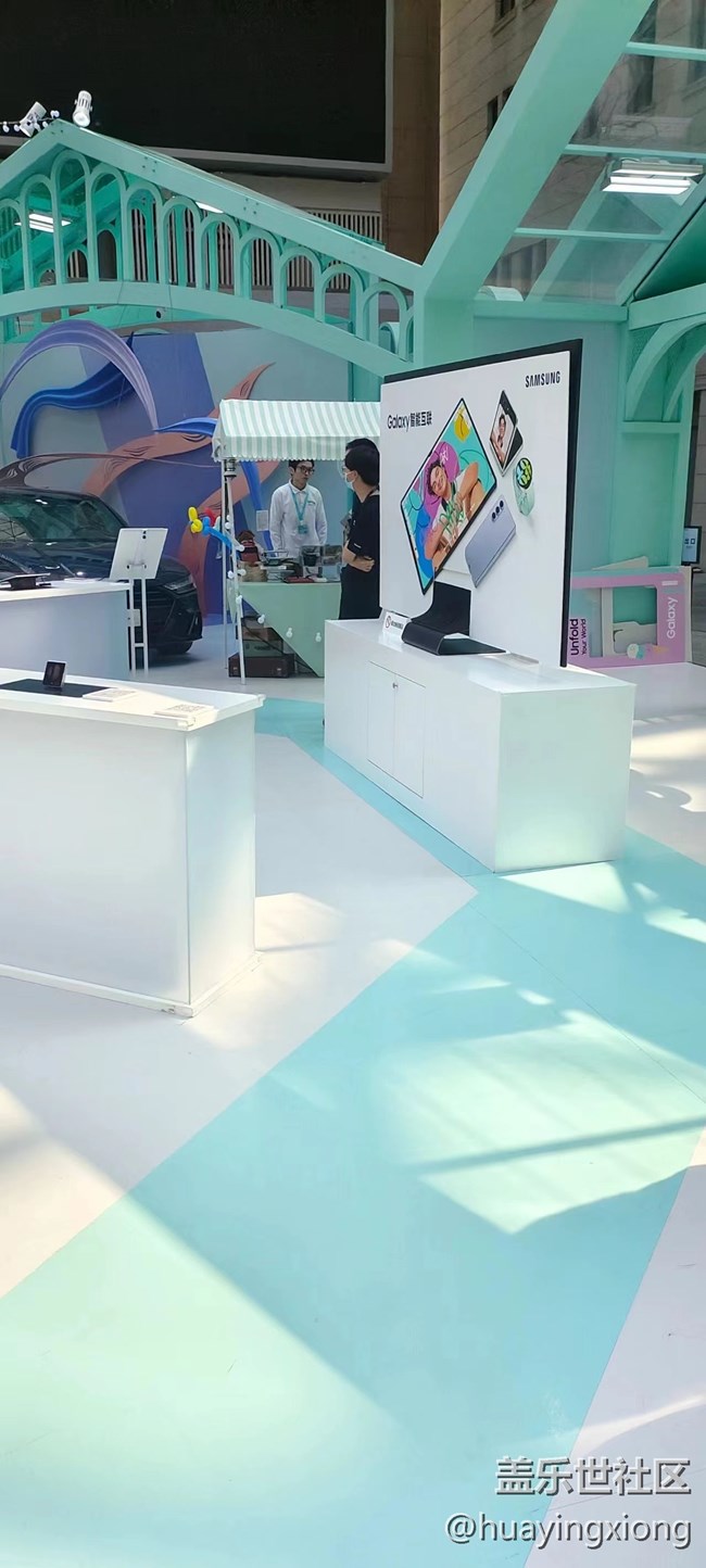 三星折疊市集出攤啦 跟三星一起折來折趣折疊是一種態(tài)度