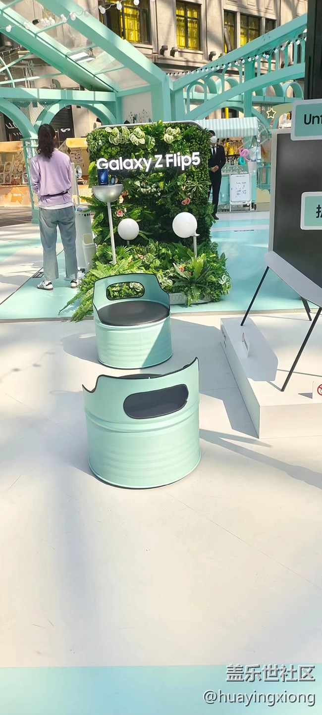 三星折疊市集出攤啦 跟三星一起折來折趣折疊是一種態(tài)度