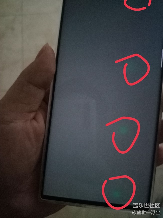 手機(jī)內(nèi)屏出了綠斑