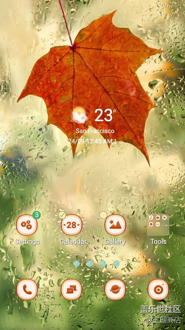 主題商店 | 人間朝暮，葉落驚秋??