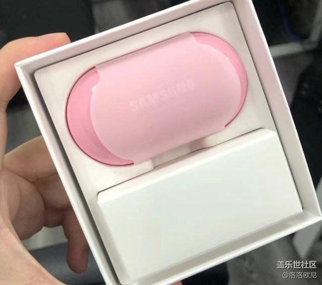 【三星智能穿戴】我粉色的buds+