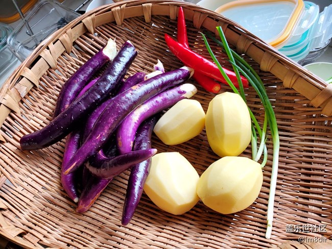 【冬季霸王餐】土豆燒茄子，香軟好下飯